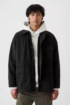 Куртка из ткани рипстоп для повседневной носки Gap, черный