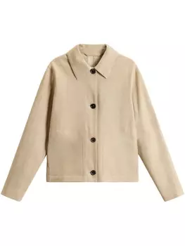 Куртка из замши Woolrich, нейтральный