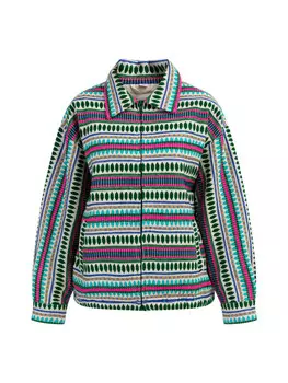 Куртка IZIA Oversize Blouson, цвет mehrfarbig trkis