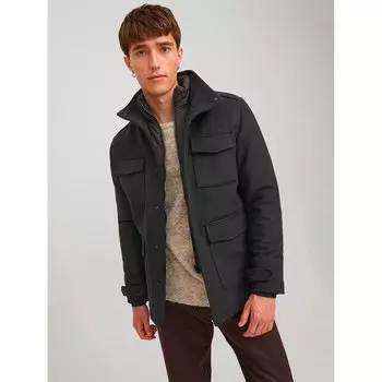 Куртка Jack & Jones Blaparker Wool Field Sn, черный