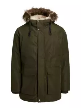 Куртка Jack & Jones для отдыха "JJDAVID PARKA JACKET", с капюшоном, цвет Rosin