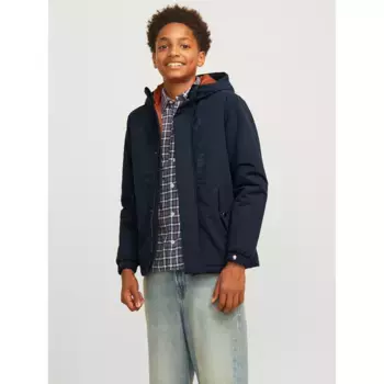 Куртка Jack & Jones для подростков «JJFUN JACKET JNR», с капюшоном Jack & Jones Junior, цвет navy blazer