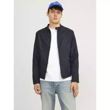 Куртка Jack & Jones Dylan Clean leather, синий