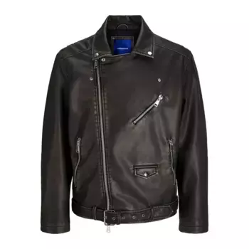 Куртка Jack & Jones Eaton Biker leather, черный