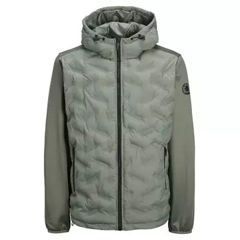 Куртка Jack & Jones Heat Hybrid, зеленый