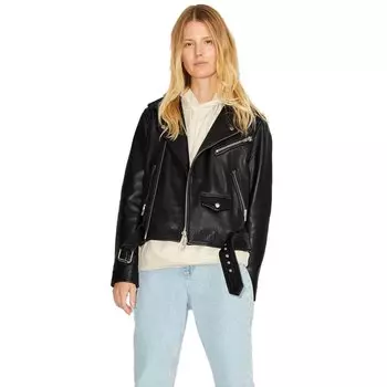 Куртка Jack & Jones Holly Biker JJXX leather, черный