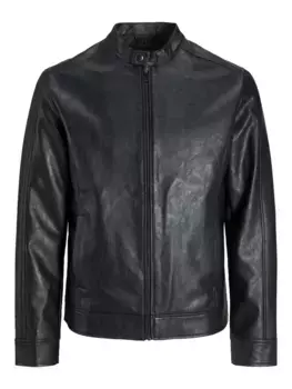 Куртка Jack & Jones из искусственной кожи "JJCALI PU JACKET", черный