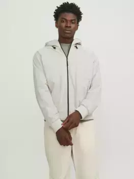 Куртка Jack & Jones "JCOTRACK BOMBER JACKET NOOS", с капюшоном, цвет Moonbeam