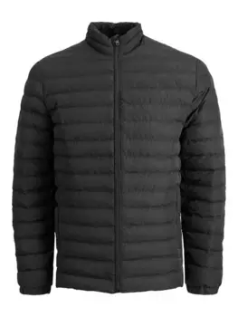 Куртка Jack & Jones JJERECYCLE PUFFER COLLAR, черный
