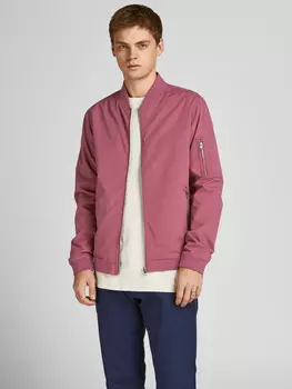 Куртка Jack & Jones Leichte Bomber Jacke bergangs Blouson JJERUSH, розовый