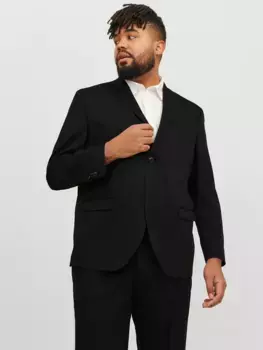 Куртка Jack & Jones PlusSize "JPRFRANCO BLAZER NOOS PLS", черный