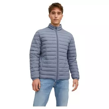 Куртка Jack & Jones Recycle Puffer Collar, серый