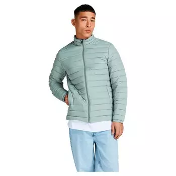 Куртка Jack & Jones Recycle Puffer Collar, серый