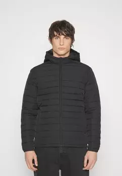Куртка Jack & Jones RECYCLE RAW PUFFER HOOD NOOS, черный
