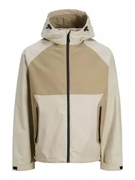 Куртка JACK & JONES THREAD, серо-коричневый/светло-серый