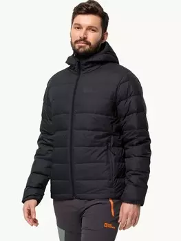 Куртка Jack Wolfskin ATHER DOWN HOODY M, черный