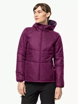 Куртка Jack Wolfskin BERGLAND INS HOODY W, фиолетовый
