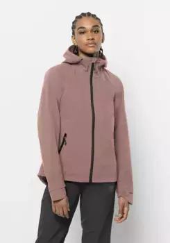 Куртка Jack Wolfskin "BIKE COMMUTE MONO JKT W", с капюшоном, цвет Afterglow