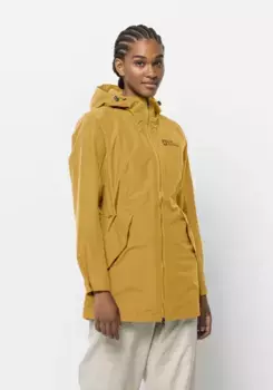 Куртка Jack Wolfskin "DAKAR PARKA W", с капюшоном, цвет Curry