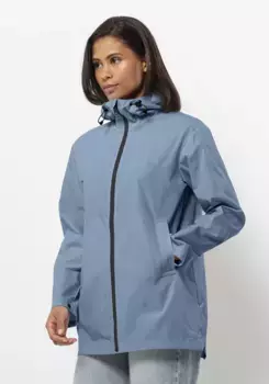 Куртка Jack Wolfskin "DESERT WIND JKT W", с капюшоном, синий