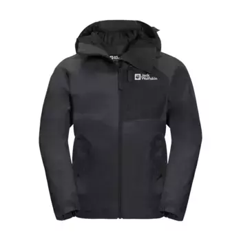 Куртка Jack Wolfskin для активного отдыха "ACTIVE HIKE JACKET K", с капюшоном, цвет Phantom