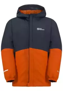 Куртка Jack Wolfskin для активного отдыха "BLOCKY JACKET K", с капюшоном, цвет Carnelian