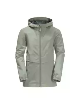 Куртка Jack Wolfskin для отдыха "MALIMA JACKET G", с капюшоном, с капюшоном, цвет Mint Leaf
