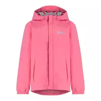Куртка Jack Wolfskin для отдыха «VILLI 2L JACKET K», с капюшоном, цвет pink-lemonade