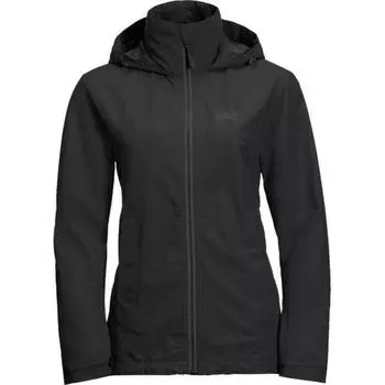 Куртка Jack Wolfskin Evandale водонепроницаемая, черный