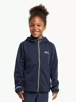 Куртка Jack Wolfskin FELDBERG HOODED JKT K, синий