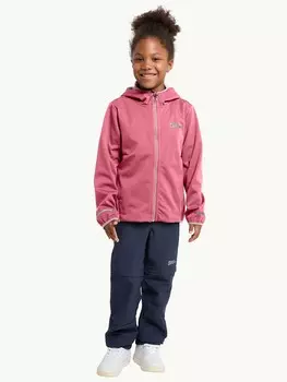 Куртка Jack Wolfskin FELDBERG HOODED JKT K, розовый