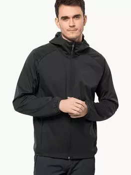 Куртка Jack Wolfskin FELDBERG HOODY M, черный