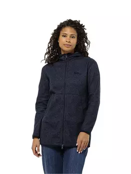 Куртка Jack Wolfskin Fleecemantel Tannenspur, темно-синий