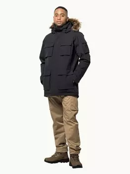 Куртка Jack Wolfskin GLACIER CANYON PARKA, черный