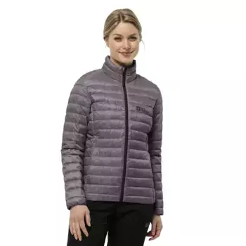 Куртка Jack Wolfskin Pilvi Down, серый/фиолетовый