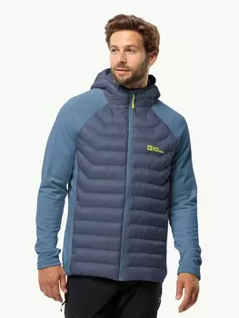 Куртка Jack Wolfskin ROUTEBURN PRO HYBRID M, синий
