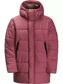 Куртка Jack Wolfskin Steppmantel Teen, розовый