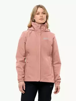 Куртка Jack Wolfskin STORMY POINT 2L JKT W, розовый