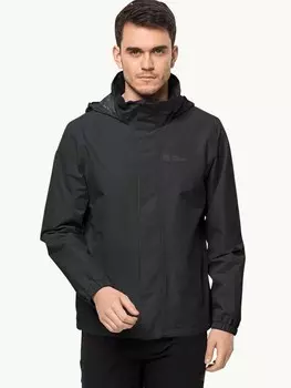 Куртка Jack Wolfskin STORMY POINT 2L JKT M, черный