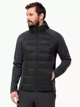 Куртка Jack Wolfskin TASMAN DOWN HYBRID M, черный