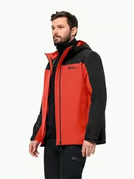 Куртка Jack Wolfskin TAUBENBERG 3IN1 JKT M, красный
