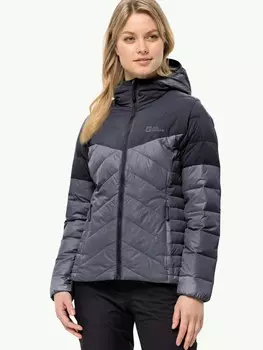 Куртка Jack Wolfskin TUNDRA DOWN HOODY W, серый