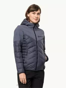Куртка Jack Wolfskin TUNDRA DOWN HOODY W, серый