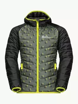 Куртка Jack Wolfskin ZENON PRINT JACKET K, зеленый