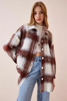 Куртка - Экрю - Классический крой Happiness stanbul, экрю