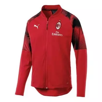 Куртка jersey ac milan stadium poly jacket 'red' Puma, красный