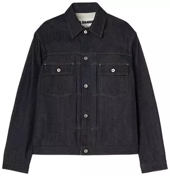 Куртка Jil Sander Denim Jacket 'Deft Blue', синий