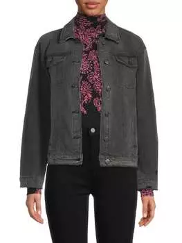 Куртка Joe's Jeans выцветшая джинсовая , темно-серый