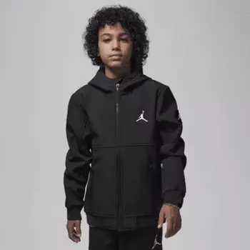 Куртка Jordan Big Kids' Soft Shell Jacket, черный