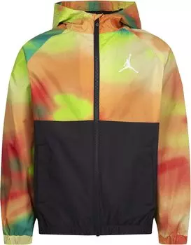 Куртка Jordan Color-Block Windbreaker Jacket, цвет Infrared